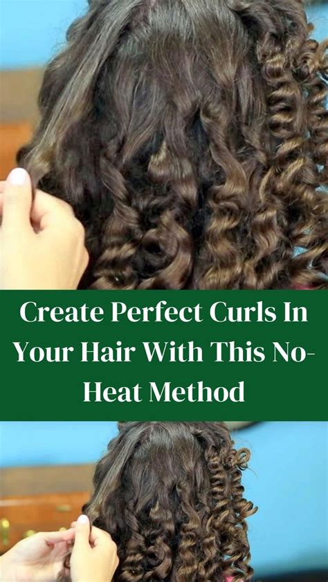 Mom Reveals A Simple Trick To Get Curls Without Using Any Heat Curls For Long Hair Hair