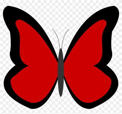 Red Butterfly Cliparts Free Download Clip Art Butterfly Clip Art Red