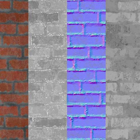 Old Brick Wall With Cement Pbr Free Texture 3d Seamless Hd