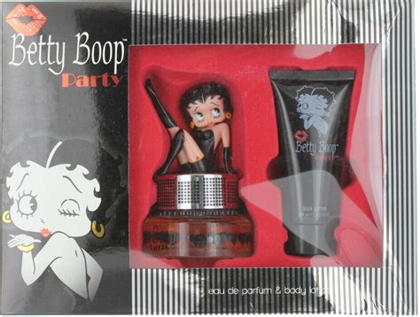 Party Betty By Betty Boop For Women Set Edp Spray 25ozbody Lotion 3