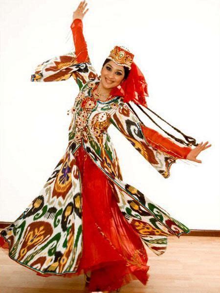 Uzbek Dance Uzbekistan Culture Traditional Outfits Women Traditional Dresses