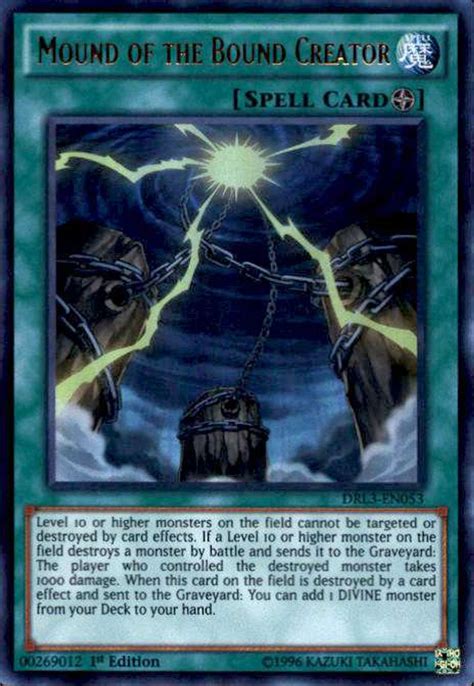 Yugioh Dragons Of Legend Unleashed Single Card Ultra Rare Mound Of The