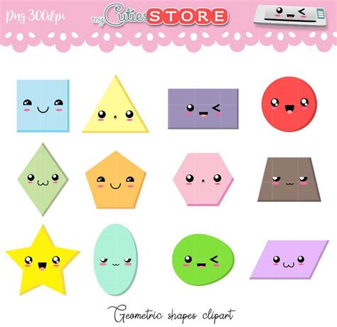 Clipart Shapes Cute Clipart Shapes Cute Transparent Free For Download