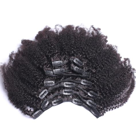 Afro Kinky Curly Clip Ins Kris Koffee Beauty