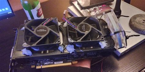 When Youre Given An Old Graphics Card That Doesnt Have Fans R