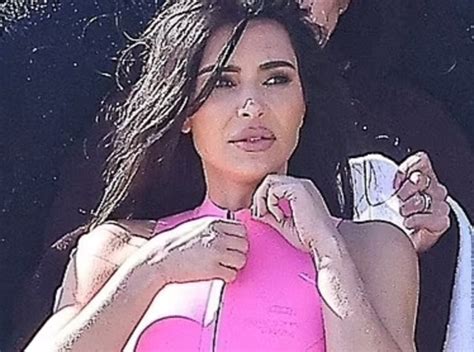 Kim Kardashian Shuts Down The Internet With Massive Booty Cheeks And