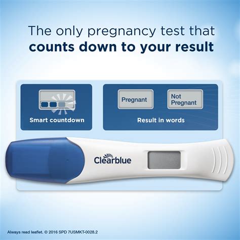 Mua Clearblue Digital Pregnancy Test With Smart Countdown 5 Count Trên
