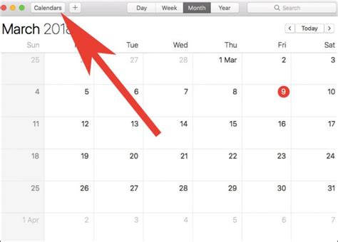How To View Calendar Events As A List On Mac