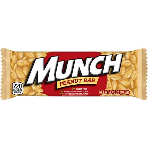 Munch Peanut Single Size Candy Bar 142 Ounce