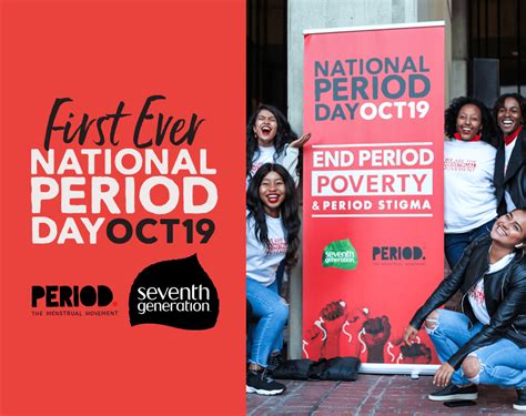 National Period Day Menstrual Equity Seventh Generation