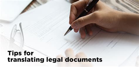 9 Tips For Translating Legal Documents Free Article Translateday