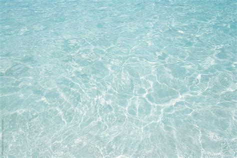 Crystal Clear Sea Water By Stocksy Contributor Michela Ravasio