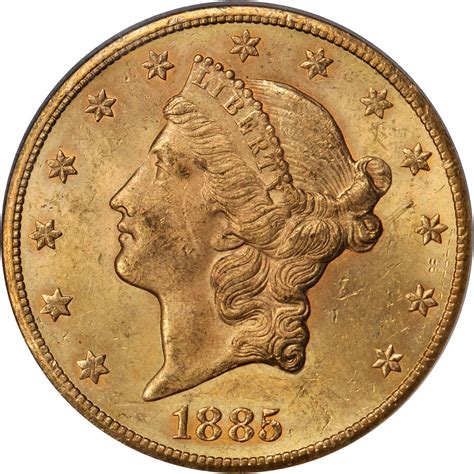 Value Of 1885 Cc 20 Liberty Double Eagle Sell Rare Coins