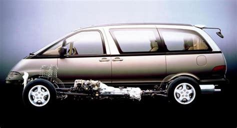 Toyota Previa The Mid Engine Supercar Sort Of That Was Also A Van