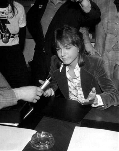 David Cassidy In Spain The American Singer David Cassidy During An