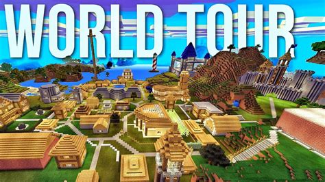 Touring My Old Minecraft Worlds Youtube