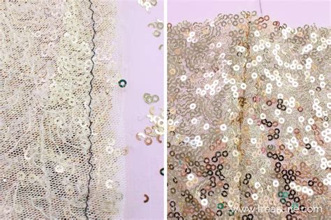 How To Sew Sequin Fabric Sewing Sequin Fabric The Right Way Treasurie