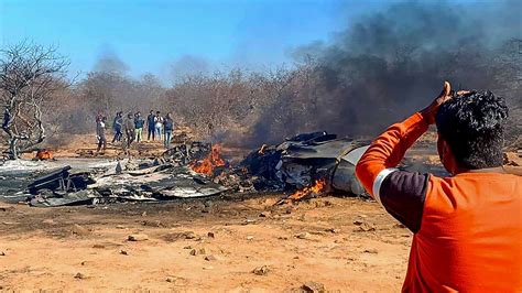 Madhya Pradesh Aircraft Crash Mirage Planes Black Box Part Of Sukhoi