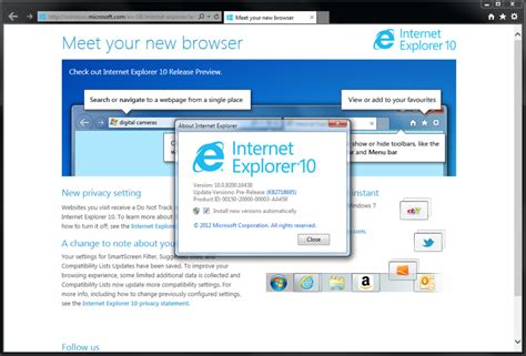 Internet Explorer 10 For Windows 7 Windows Descargar