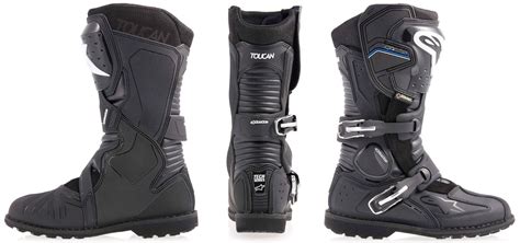 Leva micrometrica regolabile e sostituibile. Alpinestars TOUCAN Gore-Tex® Motorcycle Boots with GTX ...