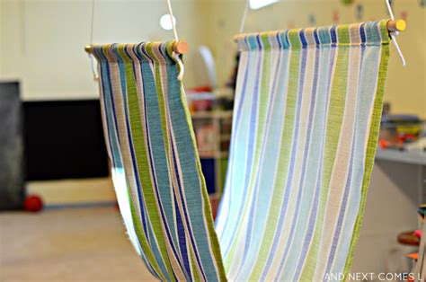 The Best Diy Sensory Swings For Kids And Next Comes L Hyperlexia