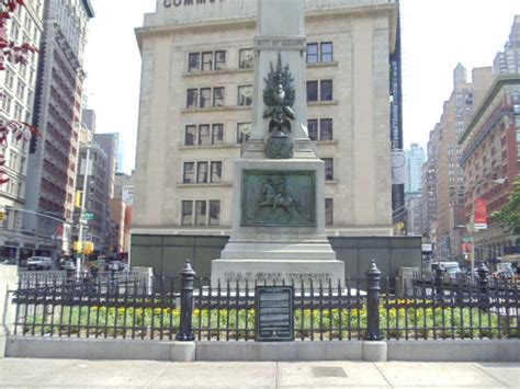 Worth Square Monuments General William Jenkins Worth Monument Nyc Parks