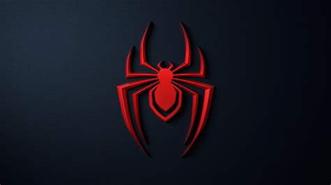 2560x1440 Spider Man Miles Morales Logo 4k 1440p Resolution Hd 4k