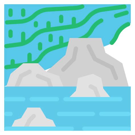 Aurora Borealis Free Icon