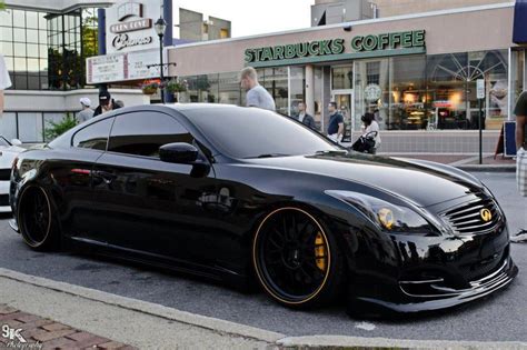 Blacked Out G37 With Air Suspension Infiniti Pinterest Cars