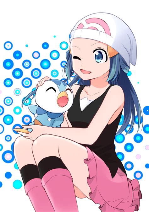 Dawn And Piplup Pokemon And More Drawn By Yuihico Danbooru