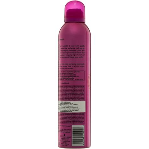 Schwarzkopf Got2b 2 Sexy Volumizing Hairspray 300ml Big W