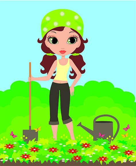 80 Ethnic Girl Watering Plants Illustrations Royalty Free Vector Graphics And Clip Art Istock