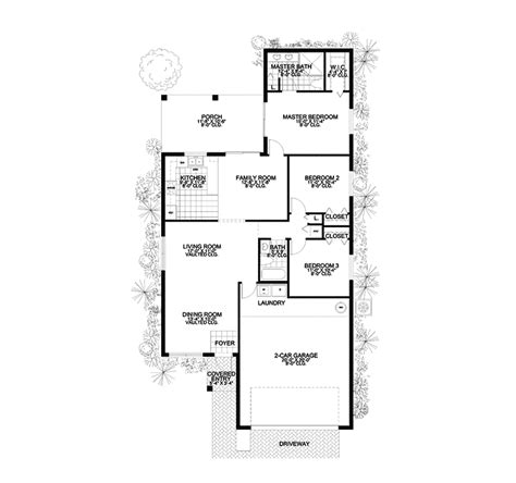 Cameron Hill Adobe Style Home Plan 106D-0027 | House Plans ...
