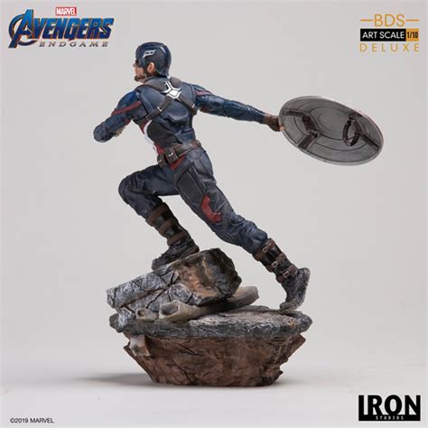 Avengers Endgame Captain America Battle Diorama Deluxe Figurky A