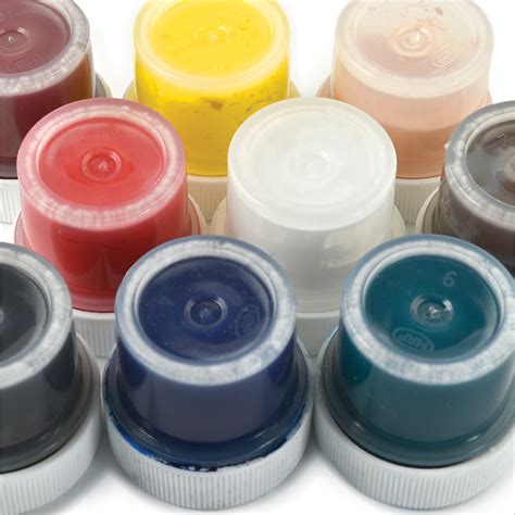 SpectraSil Silicone Color Pigments, 9-Pack Color Sampler
