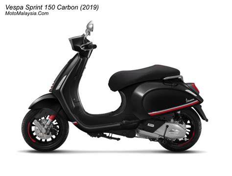 The technology and performance of a 125, the sporty line of the vespa sprint, the unmistakable style of a special series. Vespa Sprint 150 Carbon (2019) Price in Malaysia From RM19 ...
