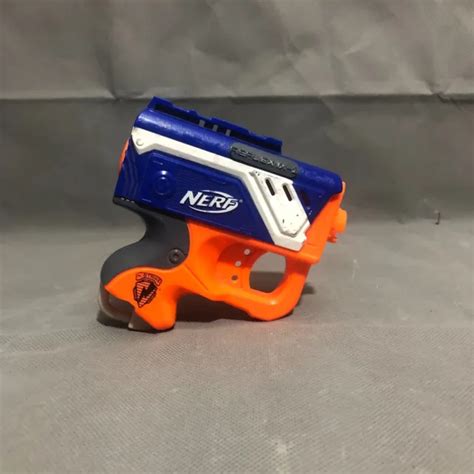 Nerf N Strike Elite Reflex Blaster Eliminator Pistol Pocket Small Blue