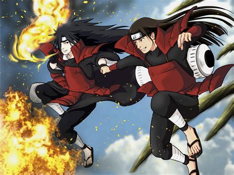 Madara Uchiha And Hashirama Senju