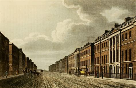 Streets Of London Portland Place London 1810 1820