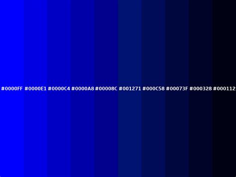 Blue Color Rgb 0 0 255