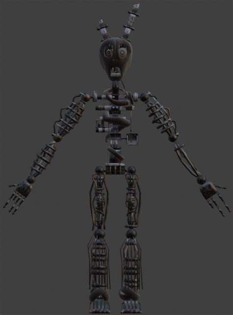 So The Endoskeleton Model I Posted Earlier Its Going Very Nicely In