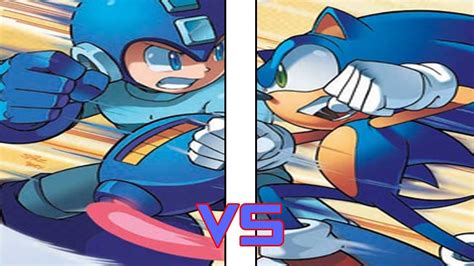 Dream Match Megaman Vs Sonic Youtube