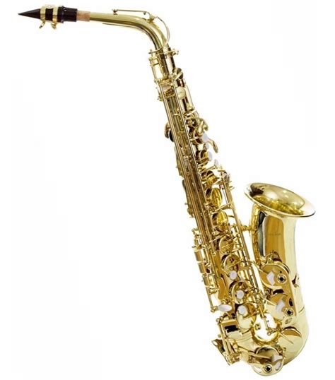 Saxofon Alto Silvertone En Eb Laqueado Modelo Slsx009 750000 En