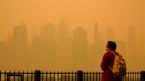 New York Citys Smoke Filled Air—caused By Canadian Fires—explained
