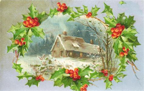 Free Victorian Christmas Cards With Winter Snow Scenes Hubpages