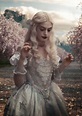 Personaje Reina Blanca Alicia En El Pais De Las Maravillas - magiadeverao