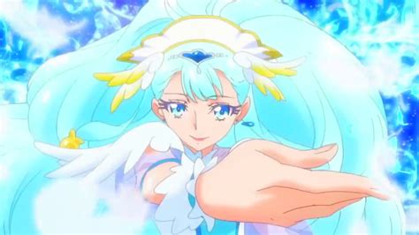 Hugtto Precure Cure Ange First Transformation And Attack Youtube