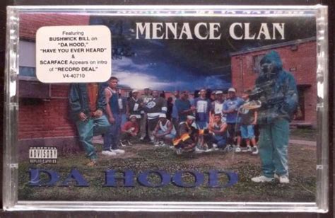 Menace Clan ‎ Da Hood Cassette Frontier Gangsta Rap Rap A Lot Sealed Oop Ebay