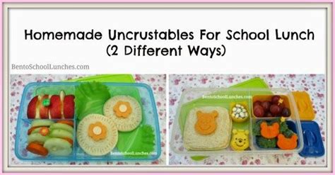 Homemade Uncrustables For School Lunch In Fit And Fresh Containers