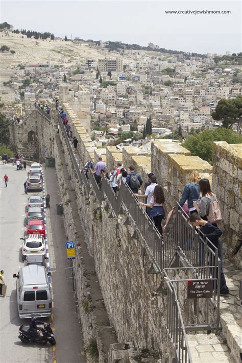 He's the one who invented the phony idea that there was a gate in the wall of jerusalem called the needle's eye, which was so low that camels had to kneel to get through it. The Ramparts Walk: A Walk On The Old City Jerusalem Wall ...